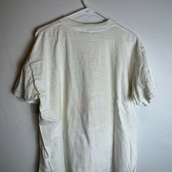 Grinch Who Stole Christmas 1997 Suess Wear Vintage White T-Shirt Red Suit XL - Picture 2 of 5